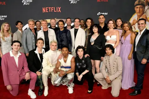 Obsada Cobra Kai na premierze, z niecierpliwością czekamy, kiedy nowy sezon pojawi się na Netflixie.