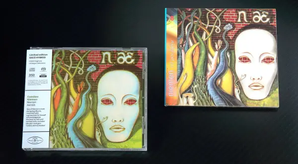 Płyta SACD Czesława Niemena "Aerolit" z serii "Polskie Nagrania" i książeczka z albumem "Niemen od początku".